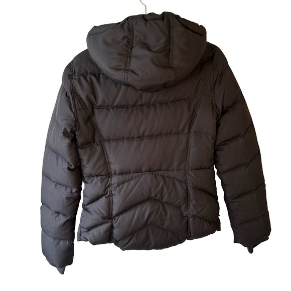 J. Crew Black Down Puffer Jacket Size S Cozy Winter Classic Casual Lightweight - Picture 3 of 16